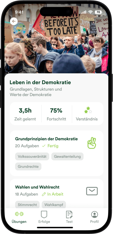 Citizenship Test mobile app